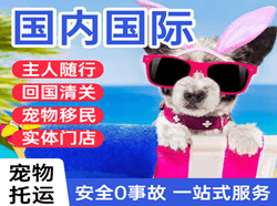 美兰航空托运国际宠物托运 【国